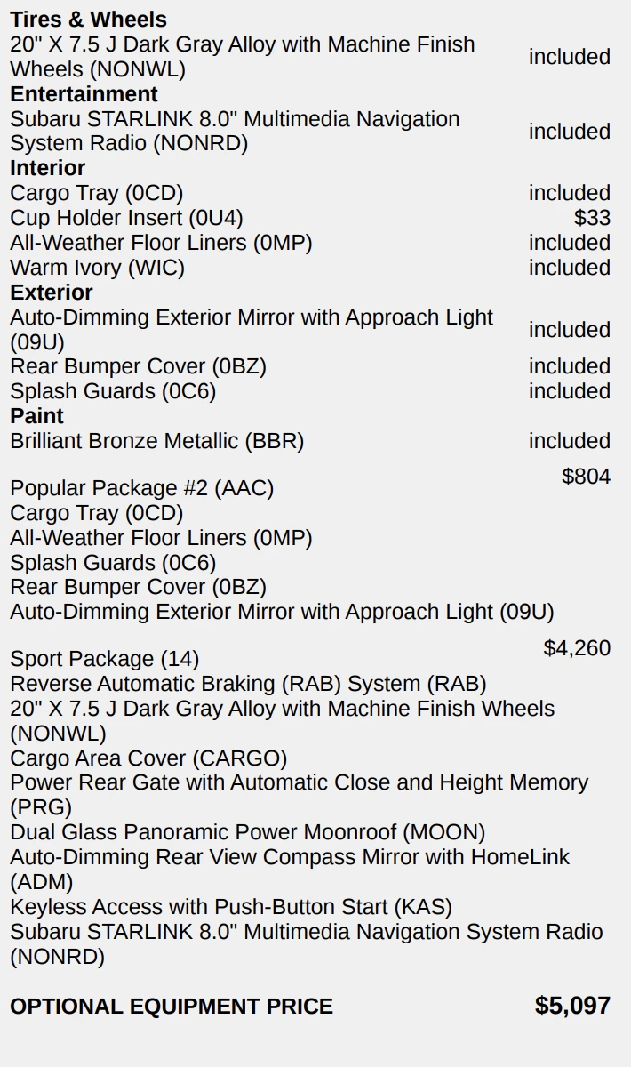 Subaru Ascent PREMIUM* 3-ZONE* 7 места* BLIND SPOT* , снимка 16 - Автомобили и джипове - 53156098