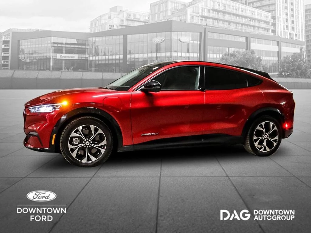 Ford Mustang Mach-E * Premium AWD * CARFAX * БЕЗ ПЪРВОНАЧАЛНА ВНОСКА - изображение 3