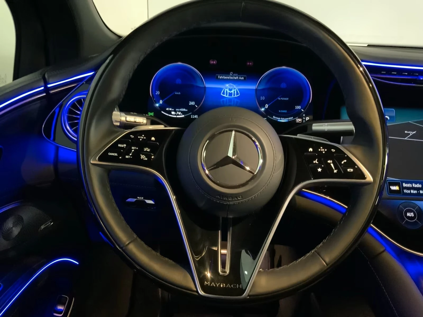 Mercedes-Benz EQS 680 SUV MAYBACH NIGHT-SERIES FIRST-CLASS TV , снимка 10 - Автомобили и джипове - 55674717