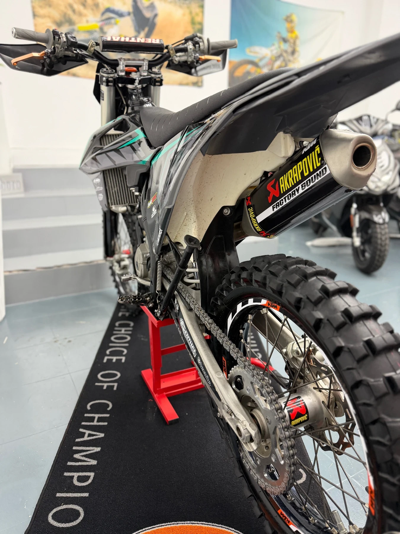 Ktm SX-F 350 /2 режима /Тракшън /Лънч /Стартер , снимка 5 - Мотоциклети и мототехника - 53841249