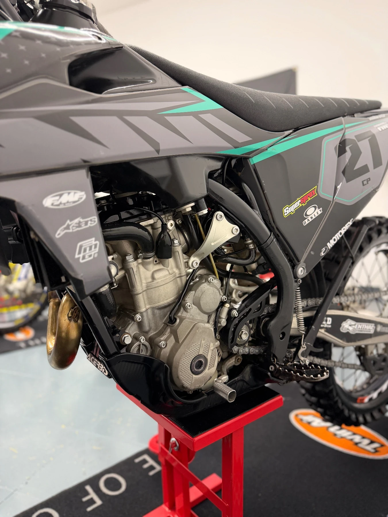 Ktm SX-F 350 /2 режима /Тракшън /Лънч /Стартер , снимка 6 - Мотоциклети и мототехника - 53841249