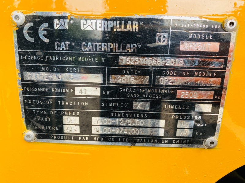 Мотокар Cat контейнерен, автомат, виличен изравнител, снимка 10 - Индустриална техника - 45510167