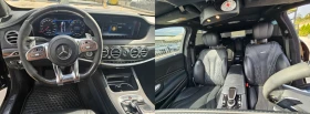 Mercedes-Benz S 63 AMG V8 BITURBO/4MATIC+ / Ceramic/Long, снимка 14