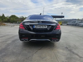 Mercedes-Benz S 63 AMG V8 BITURBO/4MATIC+ / Ceramic/Long, снимка 4