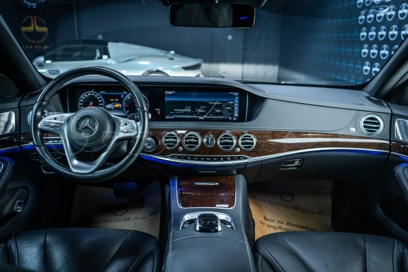 Mercedes-Benz S 350 d L 4M Burmester* Pano* Headup, снимка 11 - Автомобили и джипове - 46753834