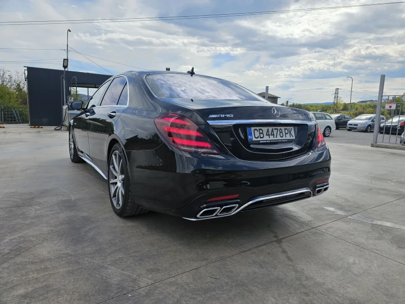 Mercedes-Benz S 63 AMG V8 BITURBO/4MATIC+ / Ceramic/Long, снимка 5 - Автомобили и джипове - 47233875