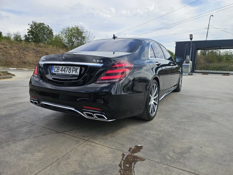 Mercedes-Benz S 63 AMG V8 BITURBO/4MATIC+ / Ceramic/Long, снимка 3 - Автомобили и джипове - 47233875