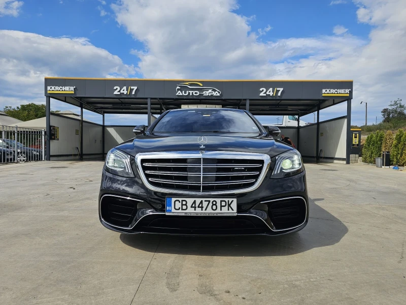 Mercedes-Benz S 63 AMG V8 BITURBO/4MATIC+ / Ceramic/Long, снимка 8 - Автомобили и джипове - 47233875