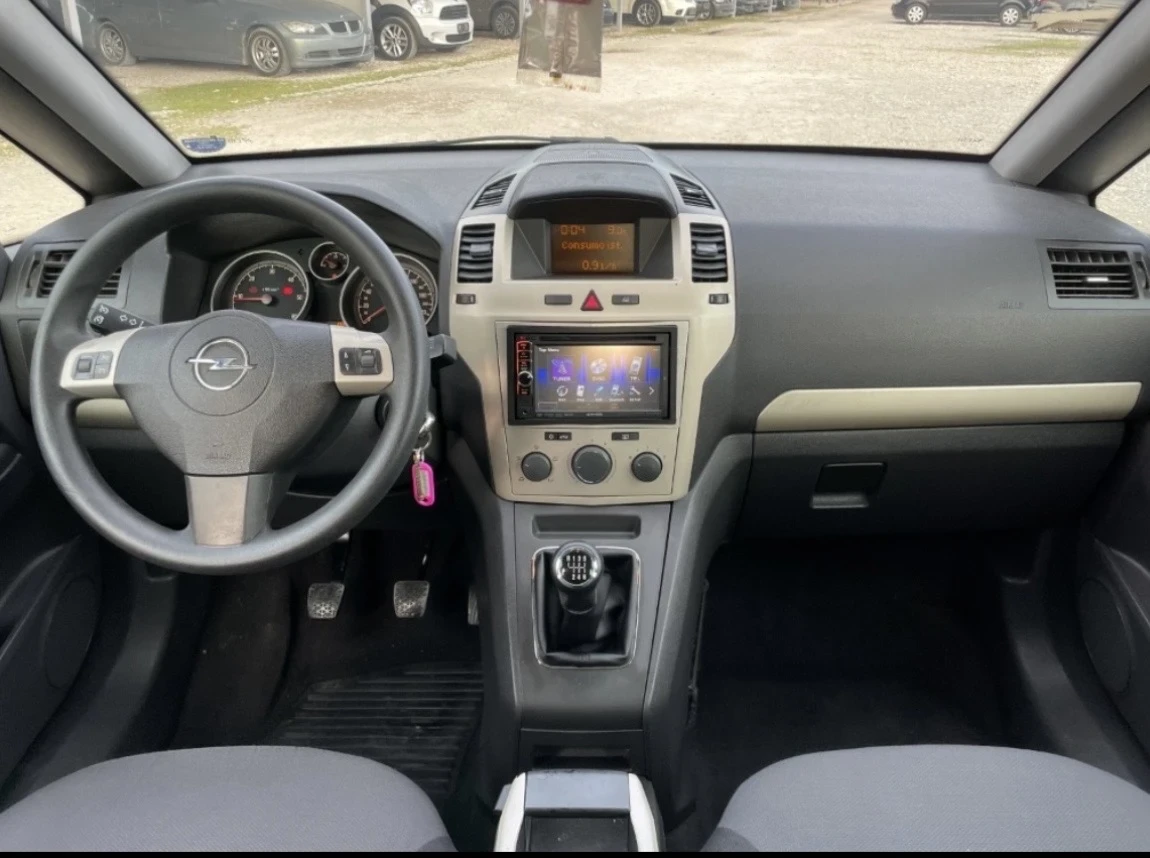 Opel Zafira 1.7CDTI/110кс/2008г, внос Италия , снимка 10 - Автомобили и джипове - 55308534