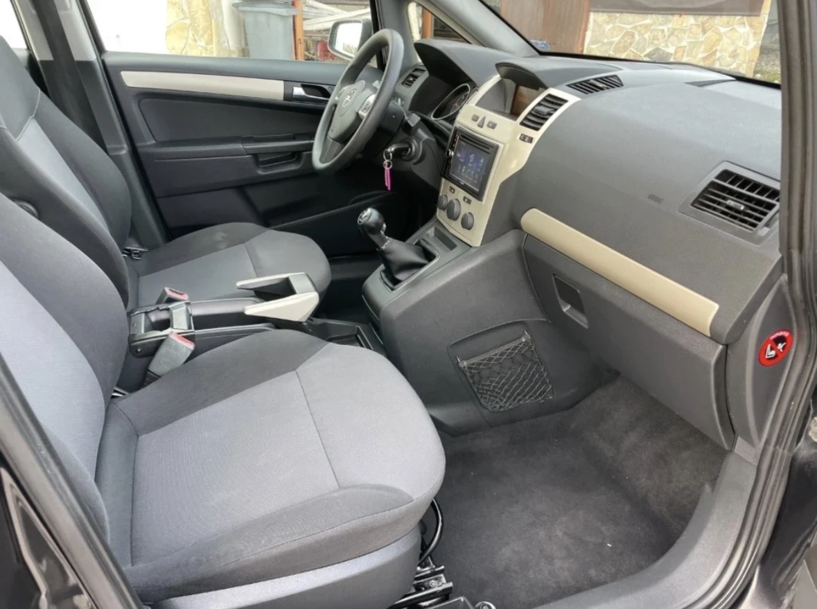 Opel Zafira 1.7CDTI/110кс/2008г, внос Италия , снимка 8 - Автомобили и джипове - 55308534
