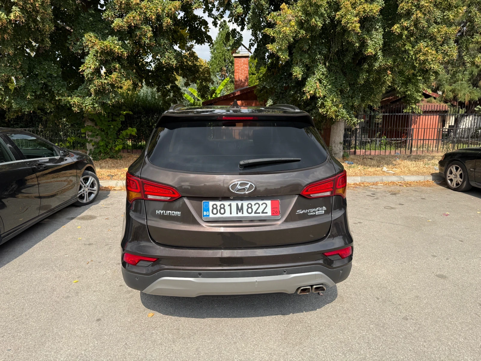 Hyundai Santa fe 2.2 CRdi , 4WD , 360 camera  , всички екстри , , снимка 6 - Автомобили и джипове - 56162116