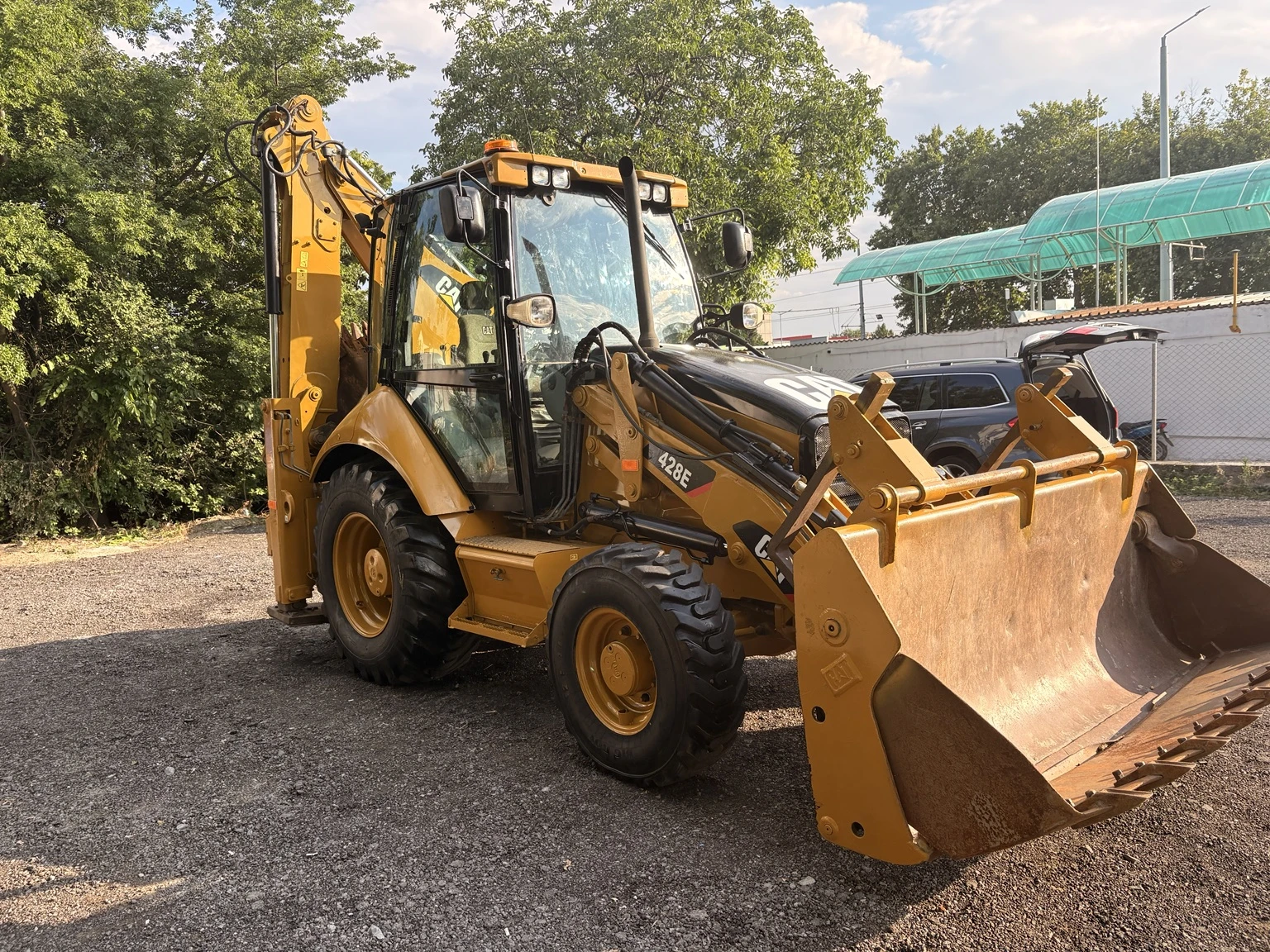 Багер Caterpillar 428Е НОВ ВНОС