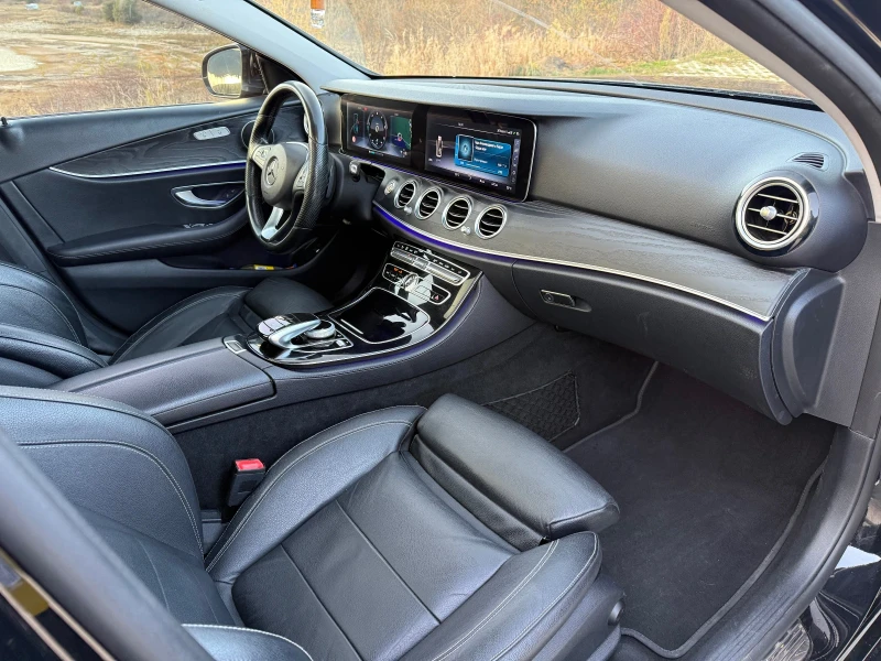 Mercedes-Benz E 220 195к.с PANORAMA/360 Camera/Digital/9G, снимка 12 - Автомобили и джипове - 52594964