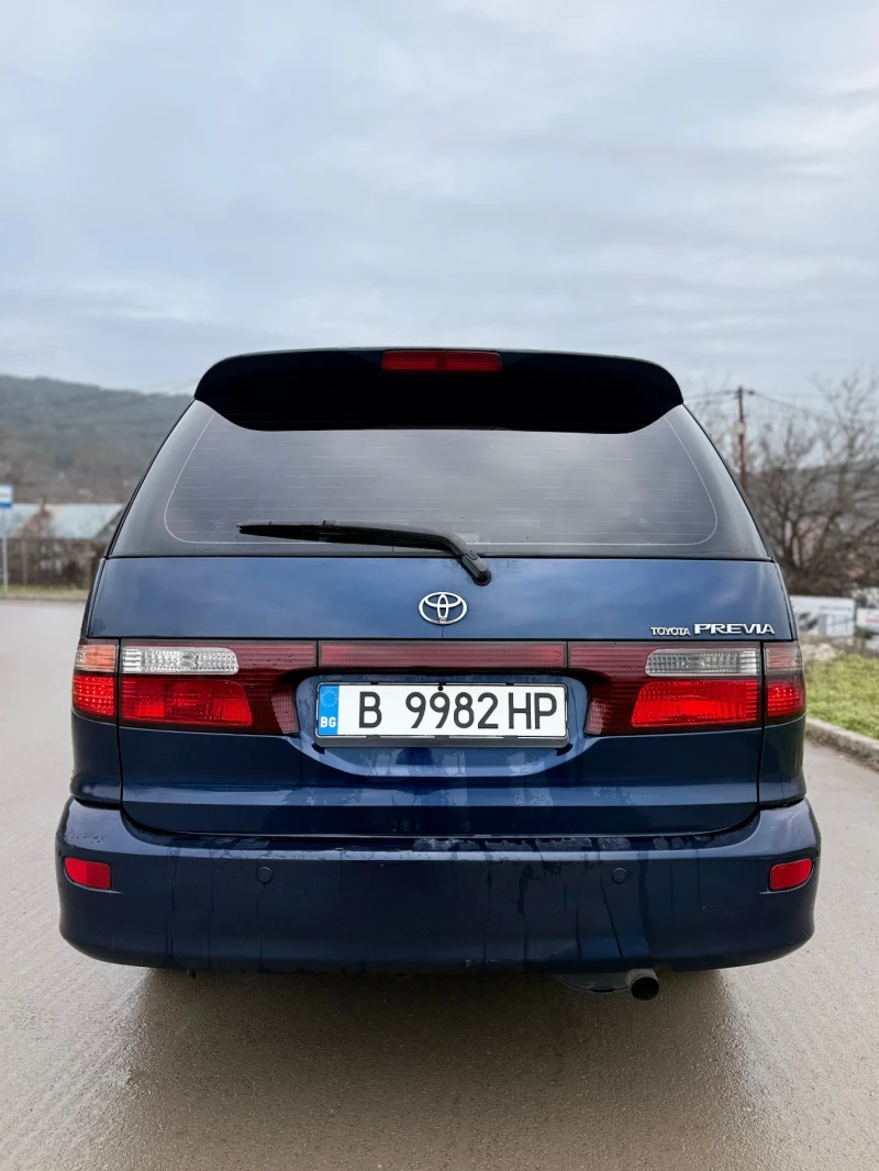Toyota Previa 2.0 D4-D 7 Места Климатроник Лети джанти Редовна, снимка 4 - Автомобили и джипове - 53204443