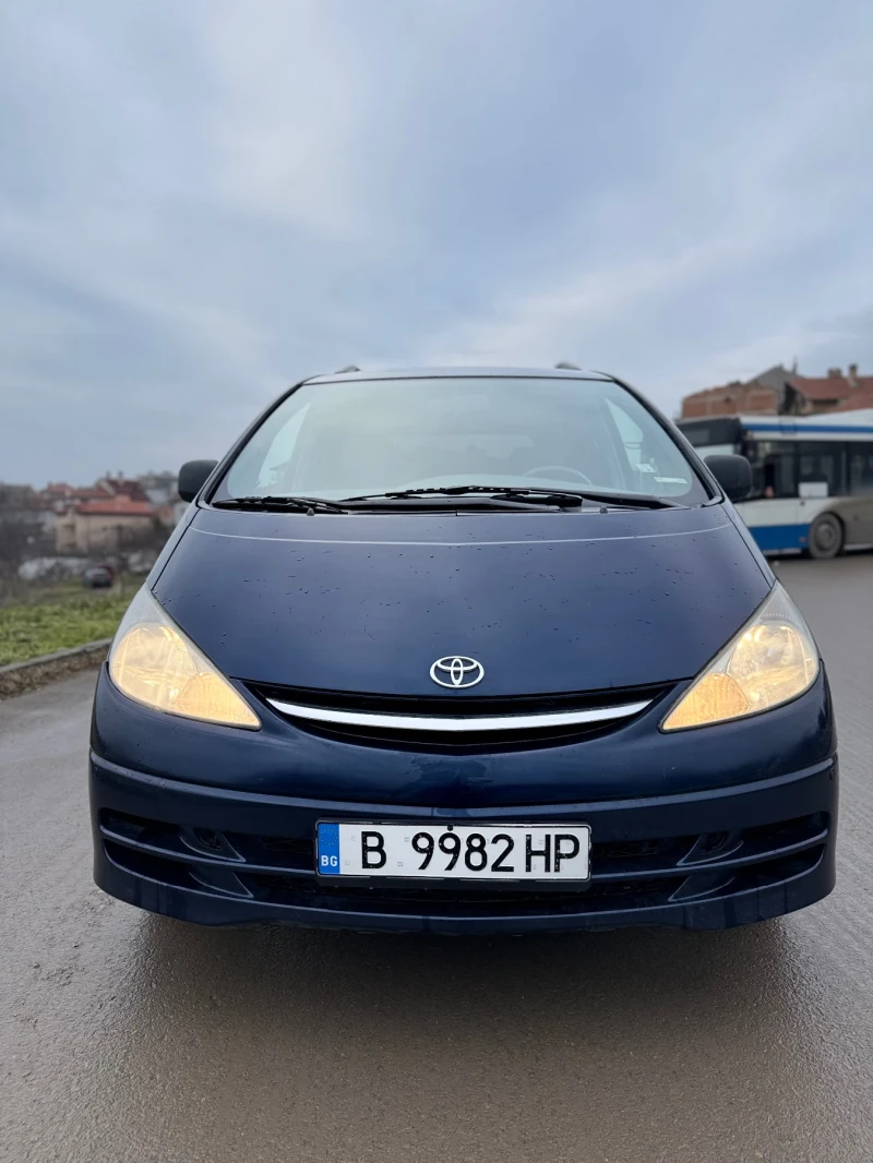 Toyota Previa 2.0 D4-D 7 Места Климатроник Лети джанти Редовна, снимка 8 - Автомобили и джипове - 53204443