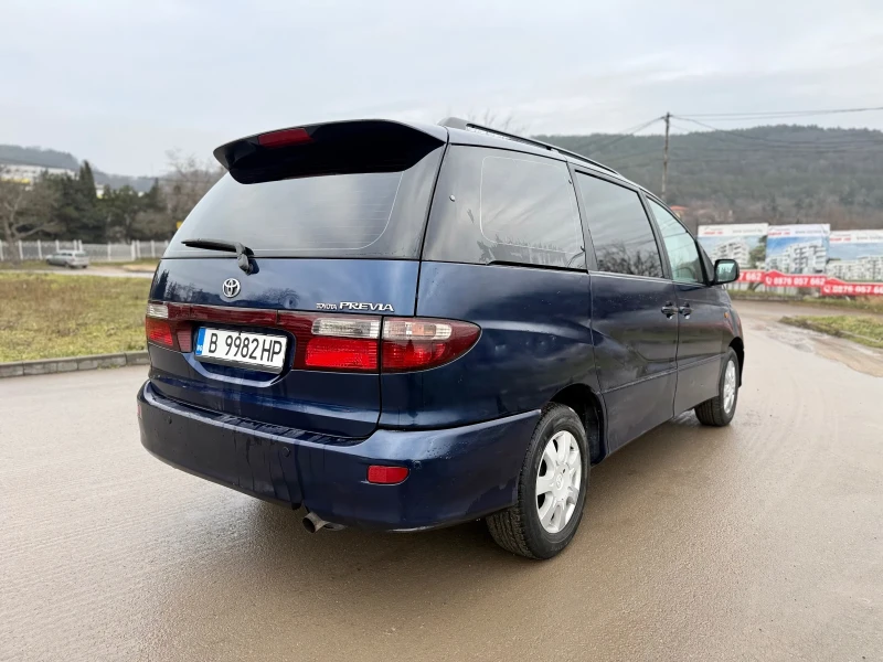 Toyota Previa 2.0 D4-D 7 Места Климатроник Лети джанти Редовна, снимка 5 - Автомобили и джипове - 53204443