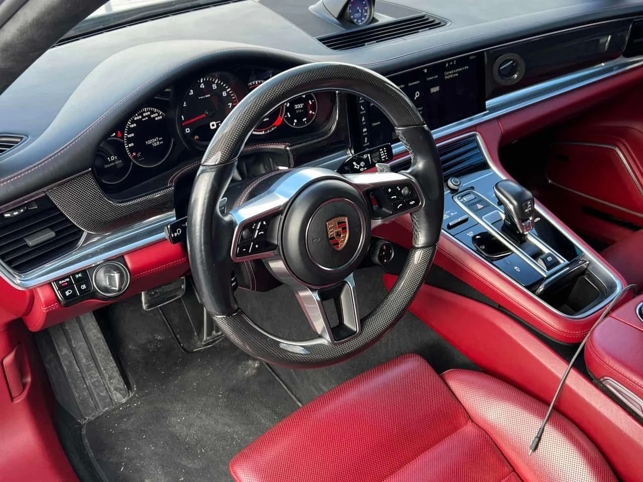 Porsche Panamera  4S /MATRIX/360/DIS/BOSE, снимка 16 - Автомобили и джипове - 53825861