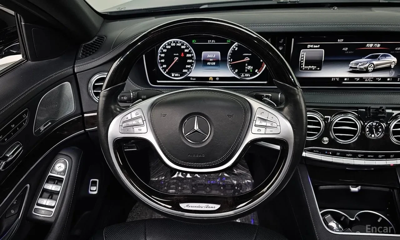 Mercedes-Benz S 350 * Blue TEC * ДИСТРОНИК * ОБДУХВАНЕ * BURMESTER, снимка 13 - Автомобили и джипове - 55886281