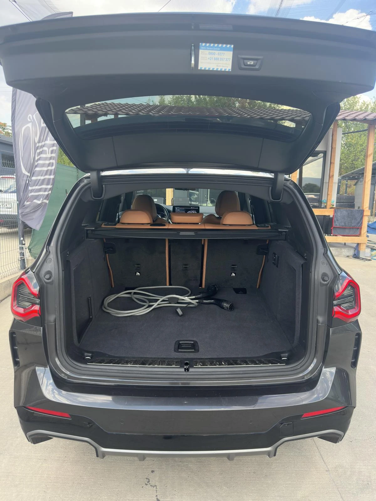 BMW iX3 80KWh/HIGH EXECUTIVE/M-SPORT/SOH99.4%, снимка 16 - Автомобили и джипове - 55902627