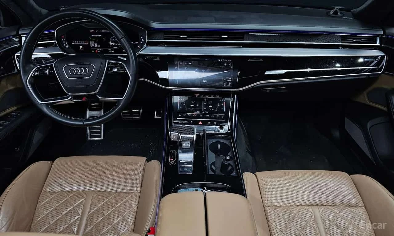 Audi S8 4.0 TFSI Quattro LWB /ОБДУХВАНЕ/ПАНОРАМА/360, снимка 7 - Автомобили и джипове - 56296533