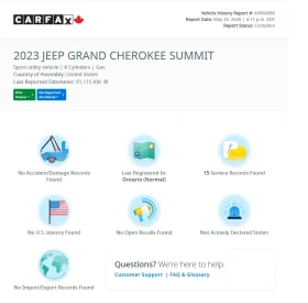 Jeep Grand cherokee 2023 SUMMIT | 5.7 HEMI | CARFAX | MCINTOSH Audio, снимка 16