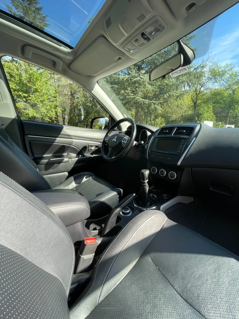 Mitsubishi ASX 1.8D* 4WD кожа* панорама, снимка 11 - Автомобили и джипове - 53089564