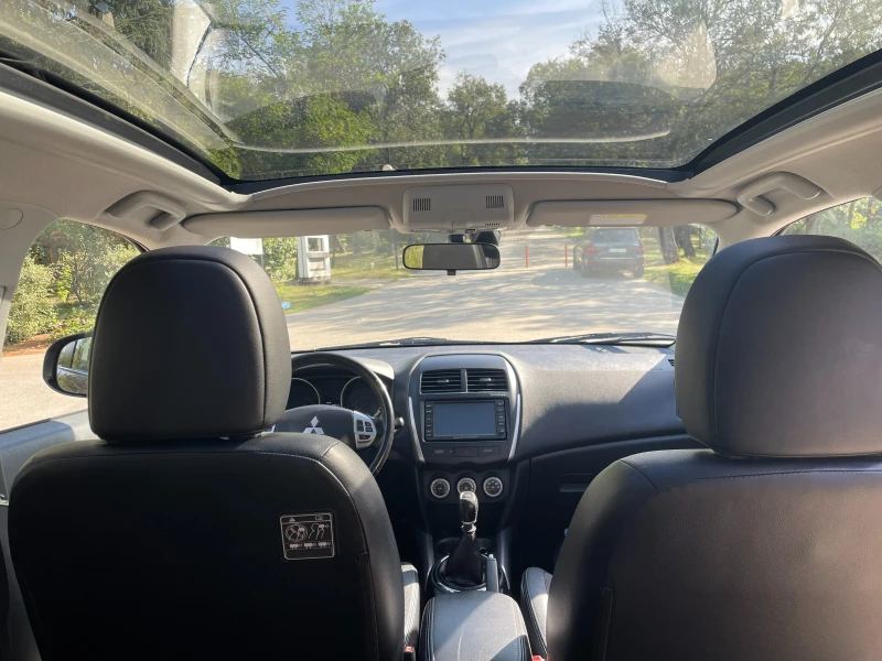 Mitsubishi ASX 1.8D* 4WD кожа* панорама, снимка 8 - Автомобили и джипове - 53089564