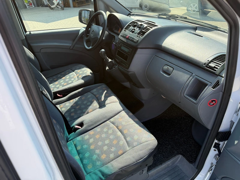 Mercedes-Benz Vito 2.2CDI 9-местен Клима Long , снимка 9 - Бусове и автобуси - 51245368