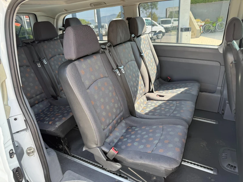 Mercedes-Benz Vito 2.2CDI 9-местен Клима Long , снимка 8 - Бусове и автобуси - 51245368