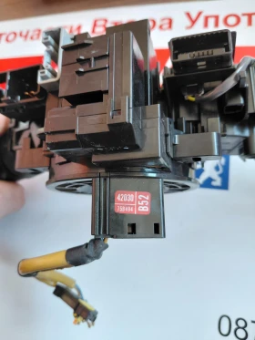 4203075B494 Лостчета мигачи/чистачки с лентов кабел Toyota RAV4 III  2.2 D-4D 17F100 17F060, снимка 6