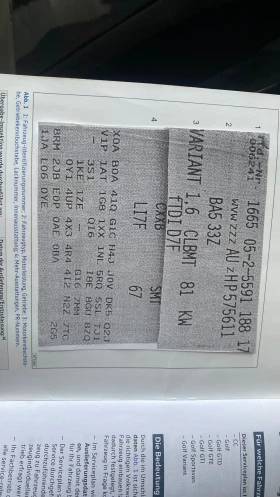 VW Golf 1.6 tdi ALLSTAR, снимка 16