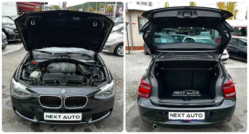 BMW 118 2.0D 143HP AUTOMAT KEYLESS EURO5B, снимка 16 - Автомобили и джипове - 52051692