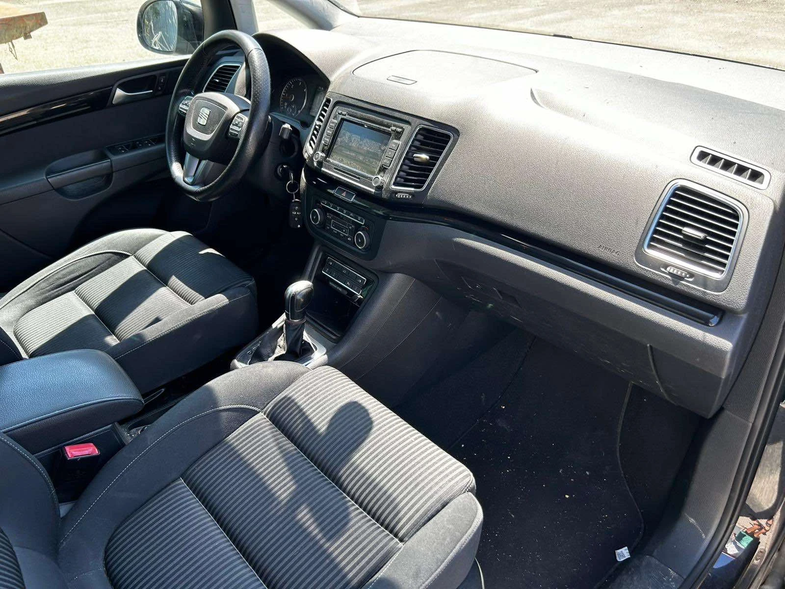 Seat Alhambra 2.0TD-АВТОМАТ  | Mobile.bg — изображение 13