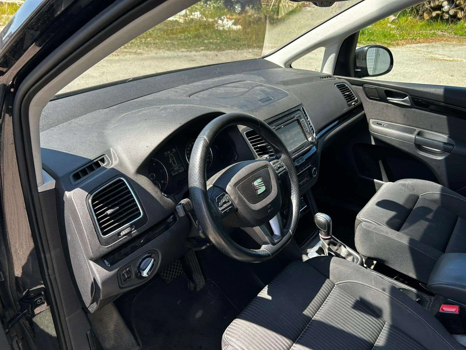 Seat Alhambra 2.0TD-АВТОМАТ  | Mobile.bg — изображение 11