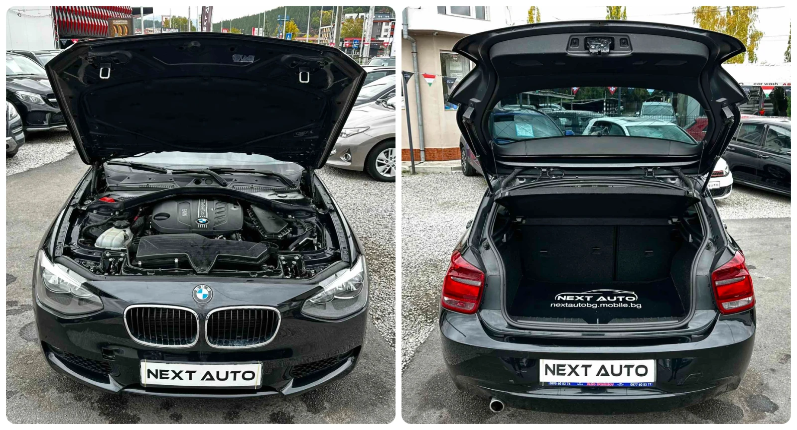 BMW 118 2.0D 143HP AUTOMAT KEYLESS EURO5B | Mobile.bg   16