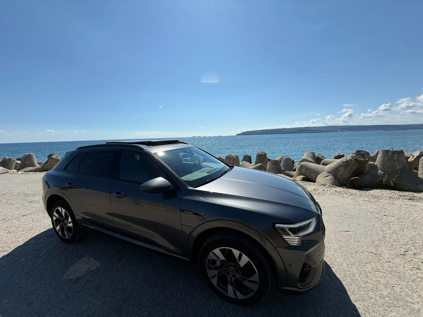 Audi E-Tron e-tron 55 quattro S-line, снимка 9 - Автомобили и джипове - 56408118