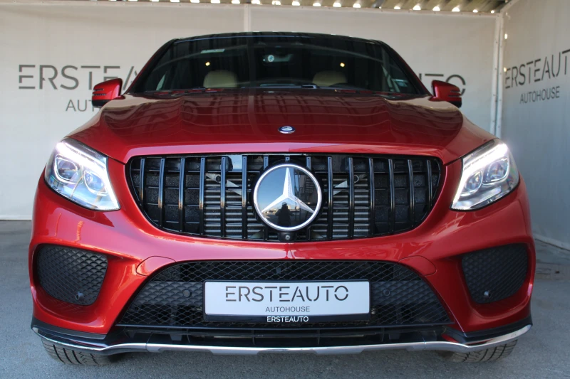 Mercedes-Benz GLE 350 d COUPE AMG HK PANO 360 TV , снимка 3 - Автомобили и джипове - 51508552