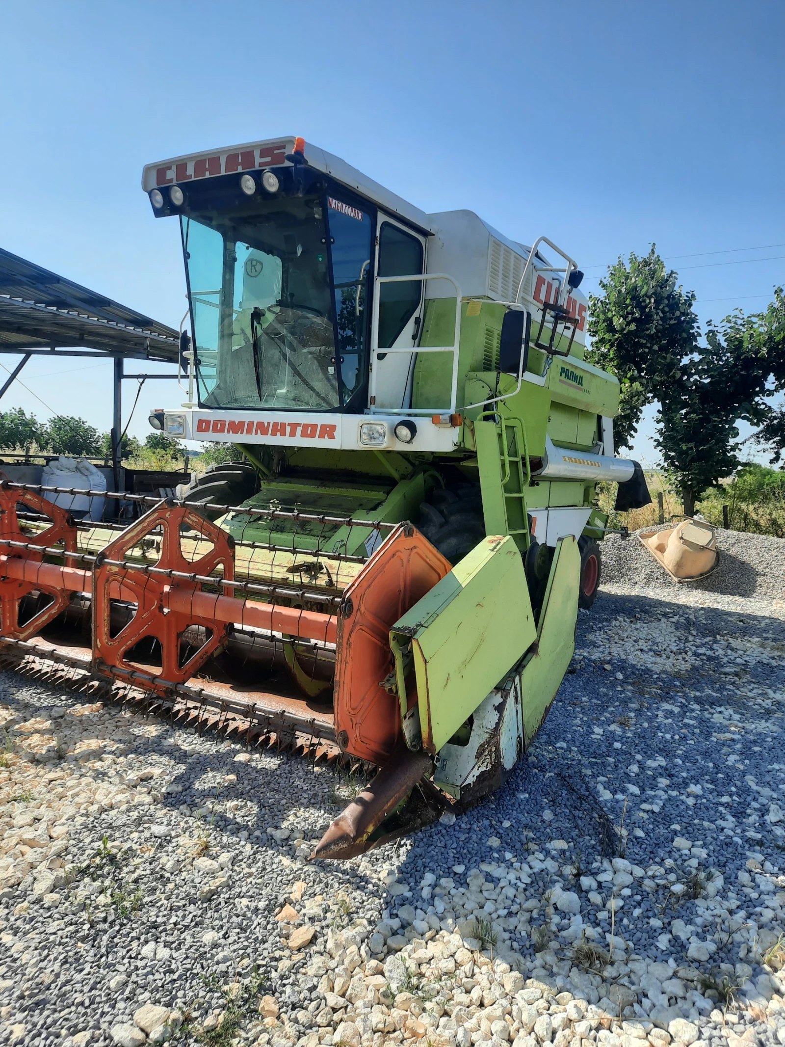 Комбайн Claas 88 макси, снимка 6 - Селскостопанска техника - 55169570