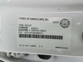 Honda Accord * SPORT 2.0* ПОДГРЕВ* KEYLESS* , снимка 15