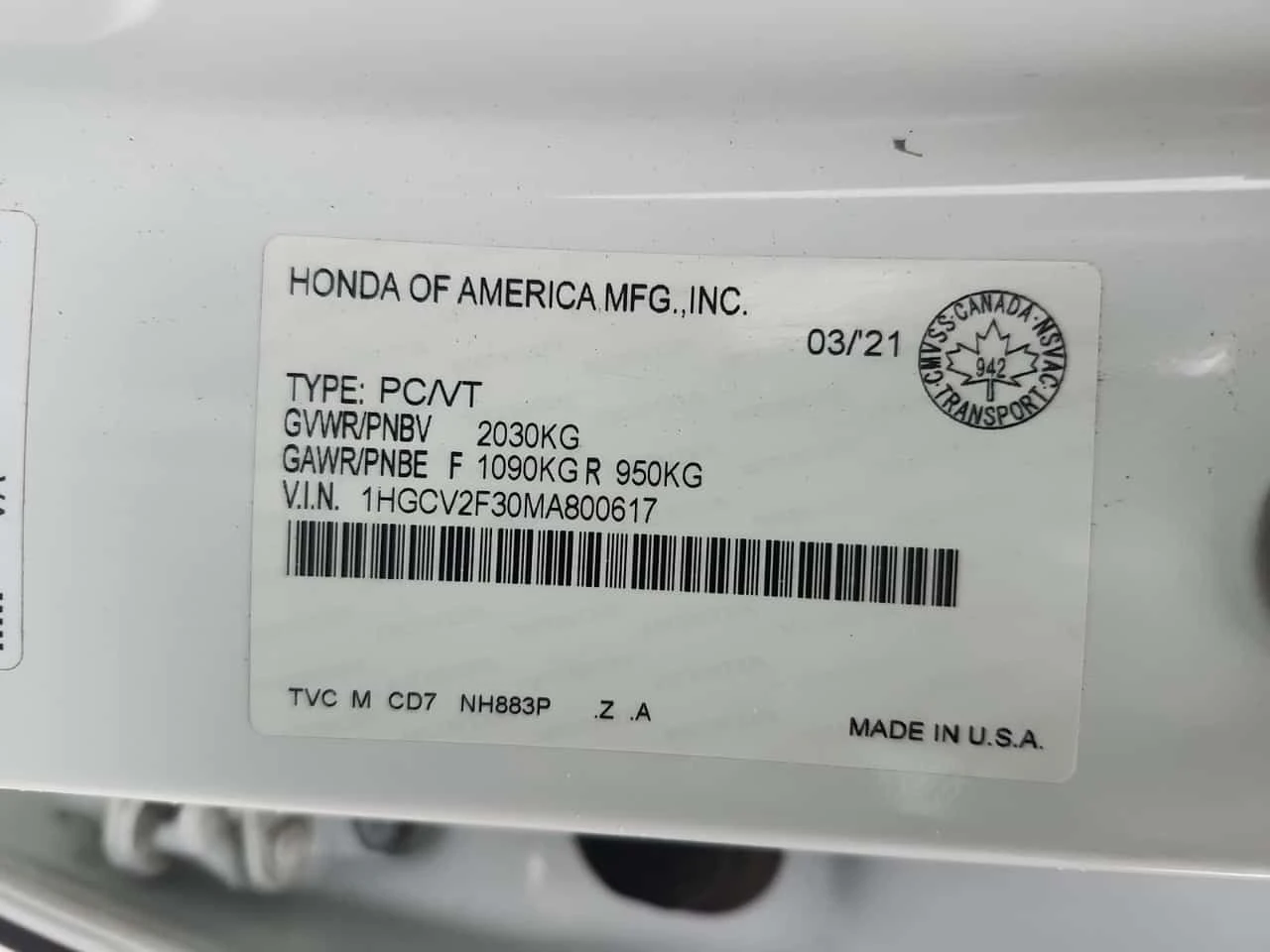 Honda Accord * SPORT 2.0* ПОДГРЕВ* KEYLESS* , снимка 15 - Автомобили и джипове - 54339953