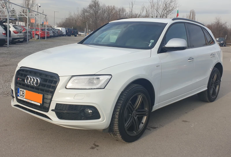 Audi SQ5 3.0TFSi* S-LINE* QUATTRO* LED* КОЖА* 8-SPEED, снимка 1 - Автомобили и джипове - 48417321