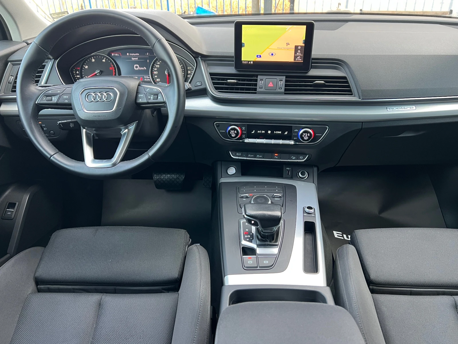 Audi Q5 2.0TDI, QUATTRO, SPORT LINE-FULL SERVICE-KATO HOB! - изображение 9