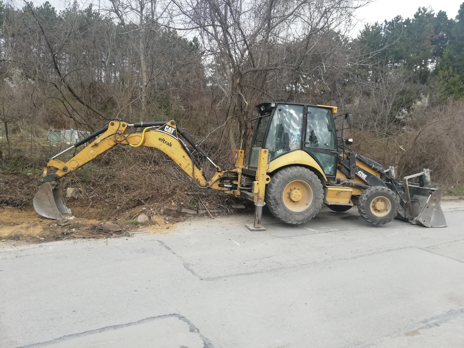 ����� Caterpillar 428E | Mobile.bg � ����������� 4