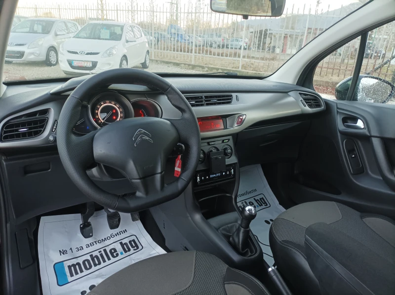 Citroen C3 1.2 - 82KC/EURO 5B-ЛИЗИНГ, снимка 11 - Автомобили и джипове - 48380792