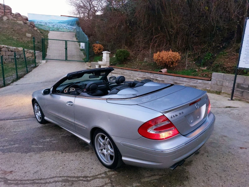 Mercedes-Benz CLK 55 AMG Cabriolet, снимка 8 - Автомобили и джипове - 48921513