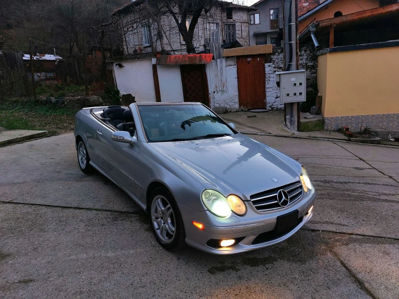 Mercedes-Benz CLK 55 AMG Cabriolet, снимка 11 - Автомобили и джипове - 48921513