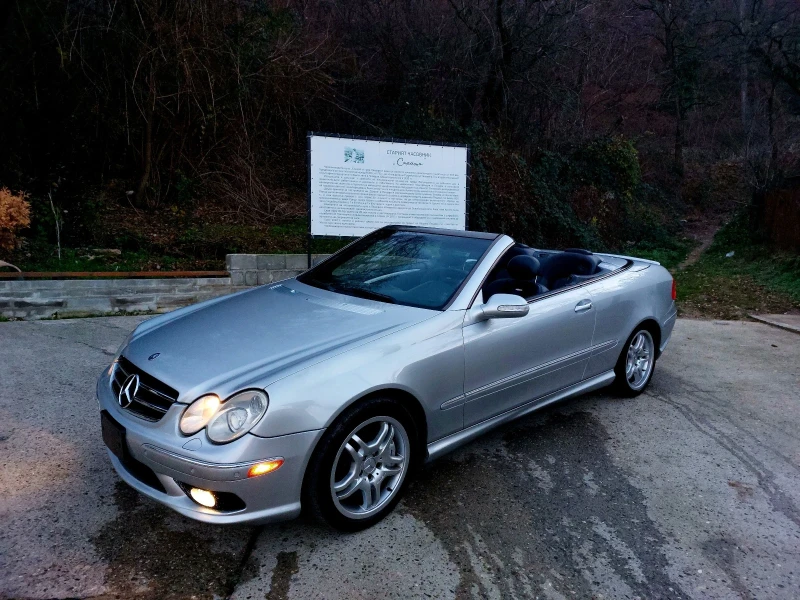 Mercedes-Benz CLK 55 AMG Cabriolet, снимка 6 - Автомобили и джипове - 48921513