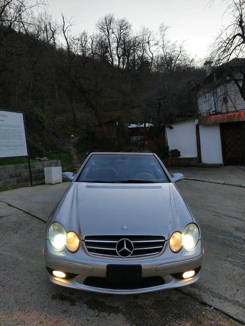 Mercedes-Benz CLK 55 AMG Cabriolet, снимка 12 - Автомобили и джипове - 48921513