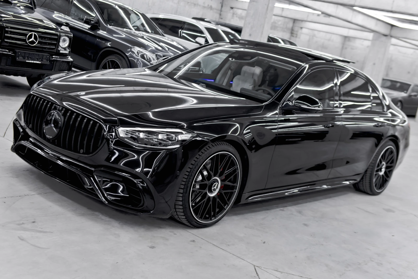 Mercedes-Benz S 350 D AMG Long 4matic, снимка 3 - Автомобили и джипове - 53783794