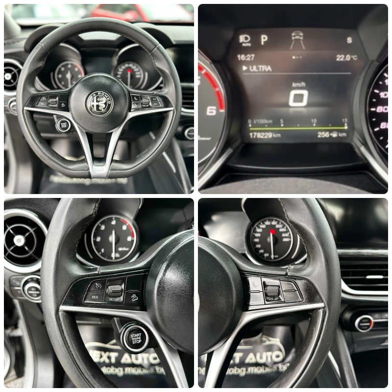 Alfa Romeo Stelvio Q4 2.2D 209HP LANE ASSIST BLIND SPOT EU6B, снимка 13 - Автомобили и джипове - 51659032